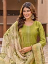 Copper By Aanchi Roman Silk Wholesale Kurti With Bottom Dupatta In India